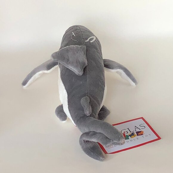 New w/Tag Douglas Plush Shark Smiley Stuffed Animal13.7" - Picture 8 of 9